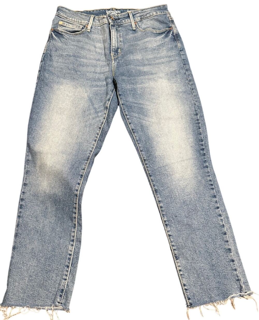 Levi's Denizen High Rise Ankle Slim Jeans, Medium Wash, Women's Size 10